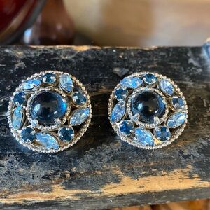 Vintage Barclay clip back earrings